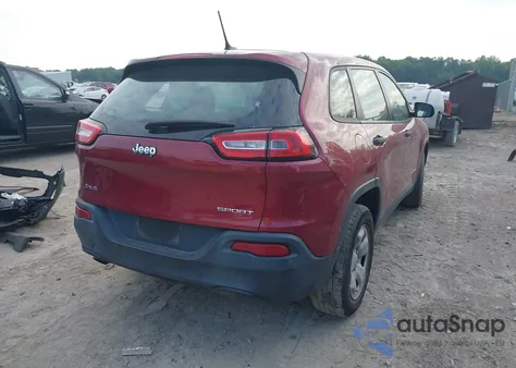 2015 Jeep Cherokee Sport from USA, damaged, VIN 1C4PJMABXFW774927